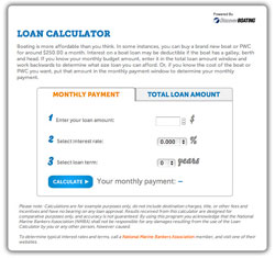 boat loan calculator