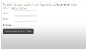 custom boat configuration