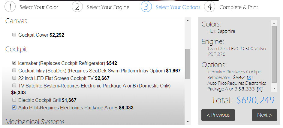 monterey options pricing