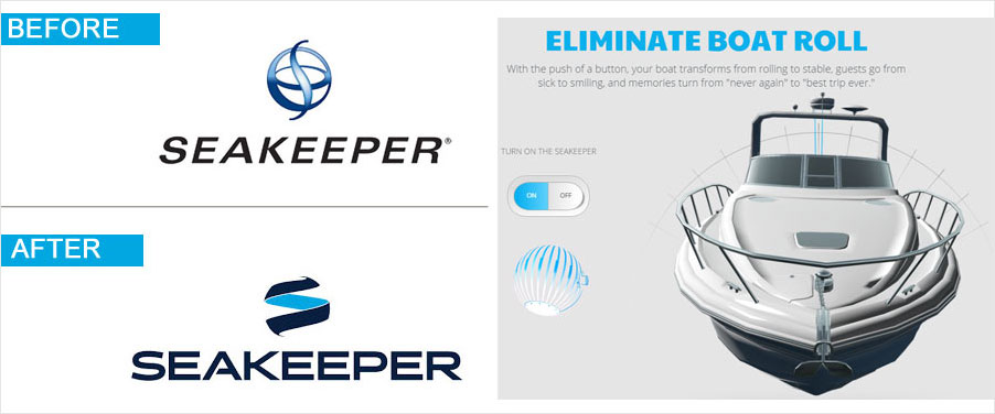 Seakeeper new brand logo