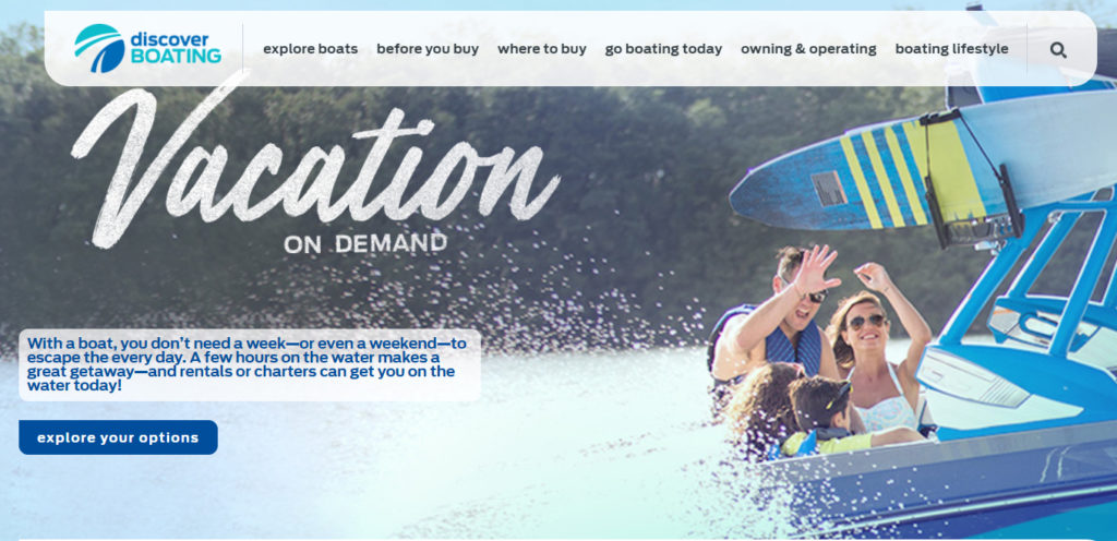 “Vacation on Demand” Campaign Launches for Boating Industry